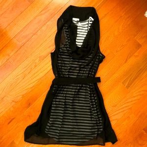 Black and White Stripe Dress